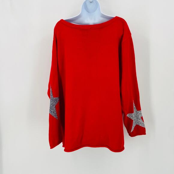 Norton Studio Vintage Sweater with Stars - Picture 4 of 5